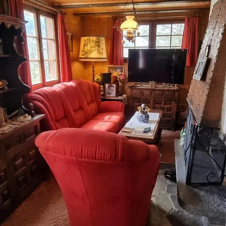 Chalet In Troistorrents, 70 M², Balcony *